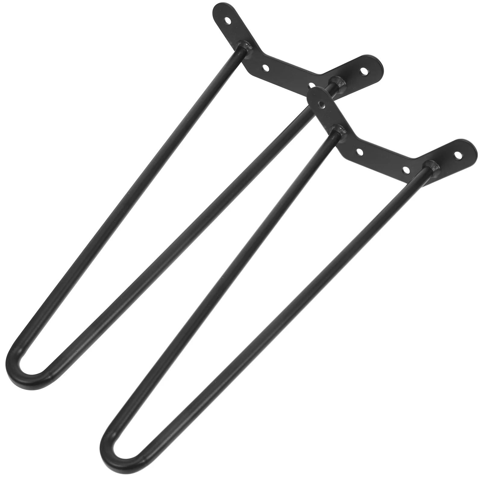 

2Pcs Sturdy Hairpin Furniture Legs Iron Material Replacement Table Legs for Coffee Desk Cabinet Bench Dining Table