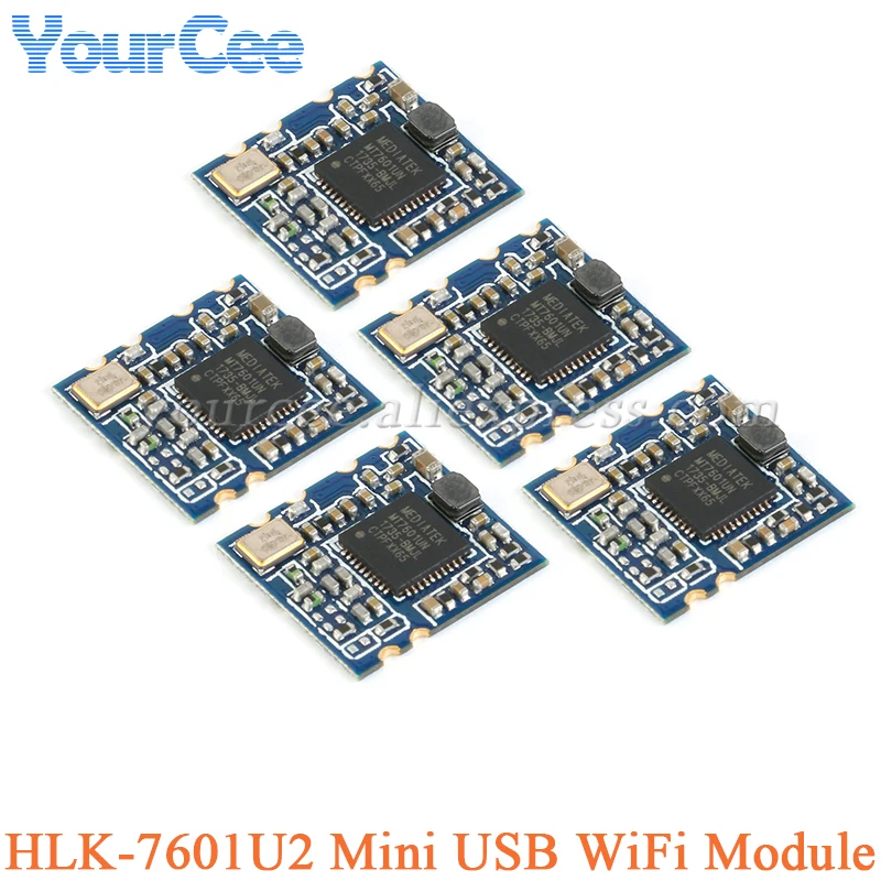 10pcs/1pc HLK-7601U2 Mini USB WiFi Wireless Internet Module Support LINUX2.4/2.6 WINCE5.0/6.0 MT7601 MT7601UN