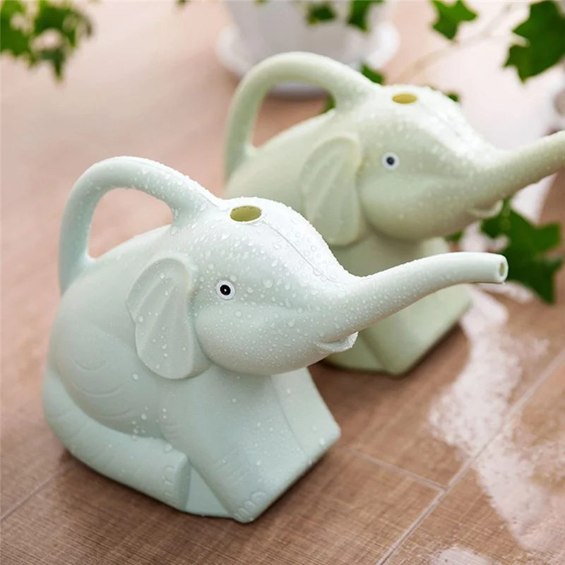 

ABJO-Elephant Shape Watering Can, Home Garden Flower Plant Watering Tool, Plant Pot Gardening Water Bottle