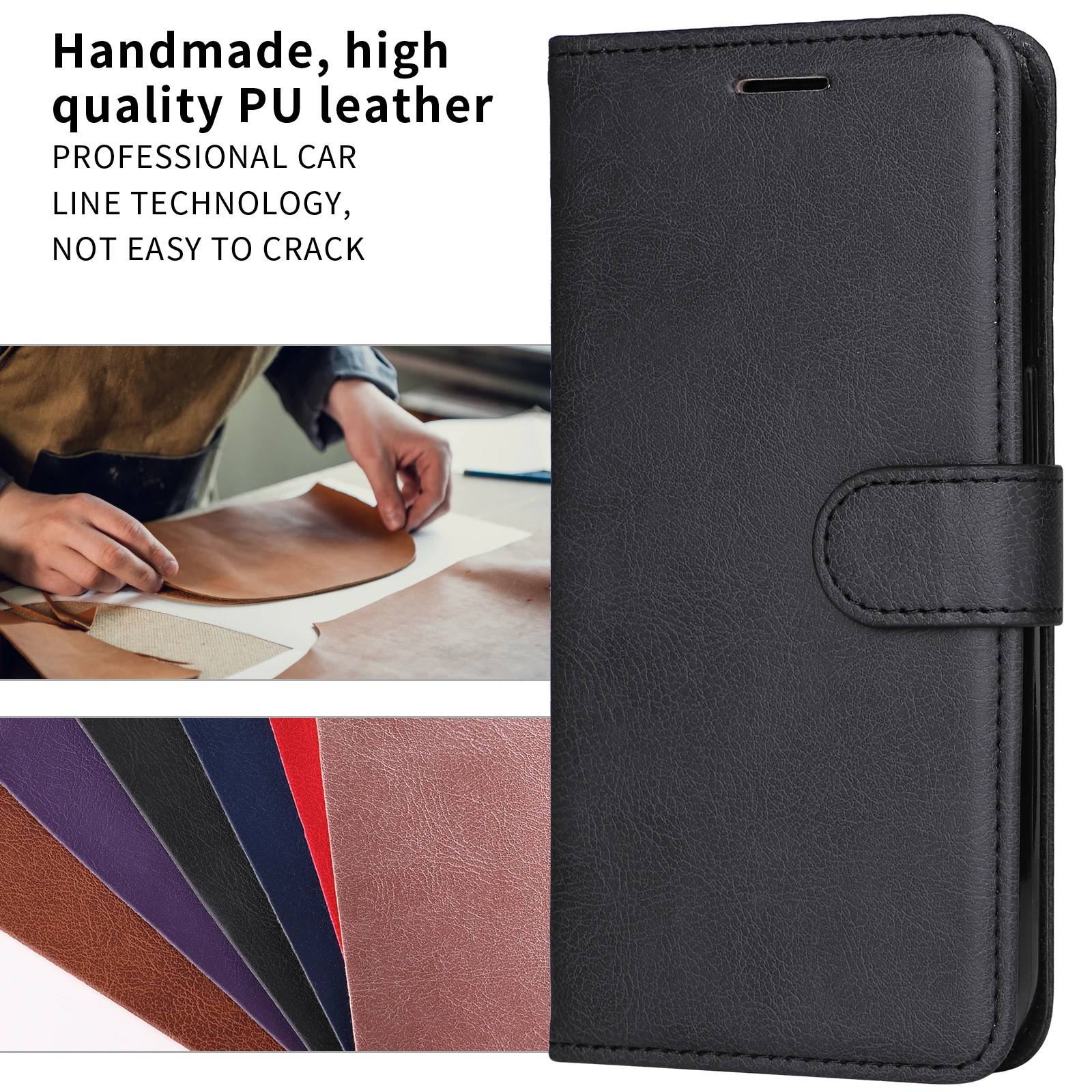 Wallet Leather Case For Samsung Galaxy A91 A82 A80 A73 A72 A71 A70 A56 A55 A54 A53 A52 4G A51 A50 A42 A41 A40 A36 A35 A34 A33 5G
