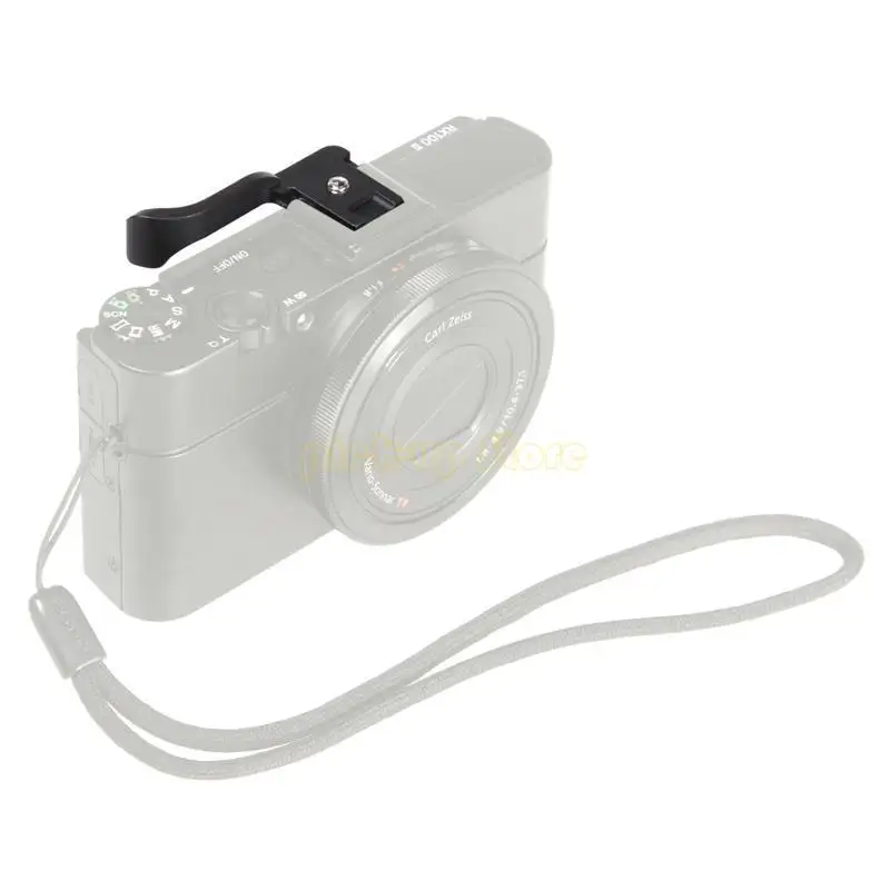 Empuñadura para cámara, empuñaduras dedo PP para RX1 RX100 NEX-6 GF1 GF2 GF3 GX1 LX5 LX3 M9 MC EPM1 EPM2 EX1, accesorios para cámara