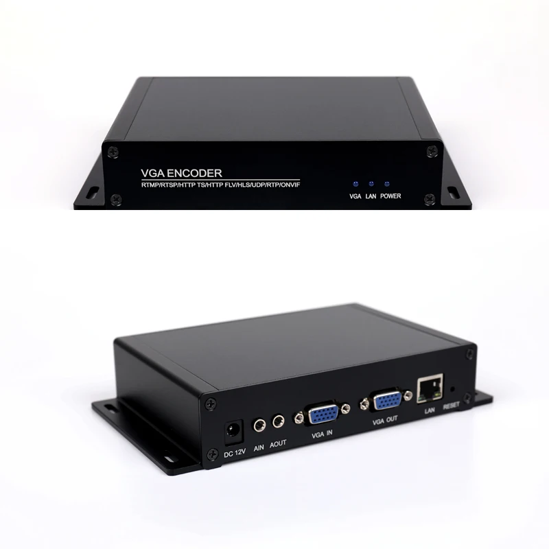 RTMP Youtube NVR Transmit Computer NVR Ip Live Streaming VGA DVI Video Capture Box Card Encoder 1080P 60fps H.265/H.264