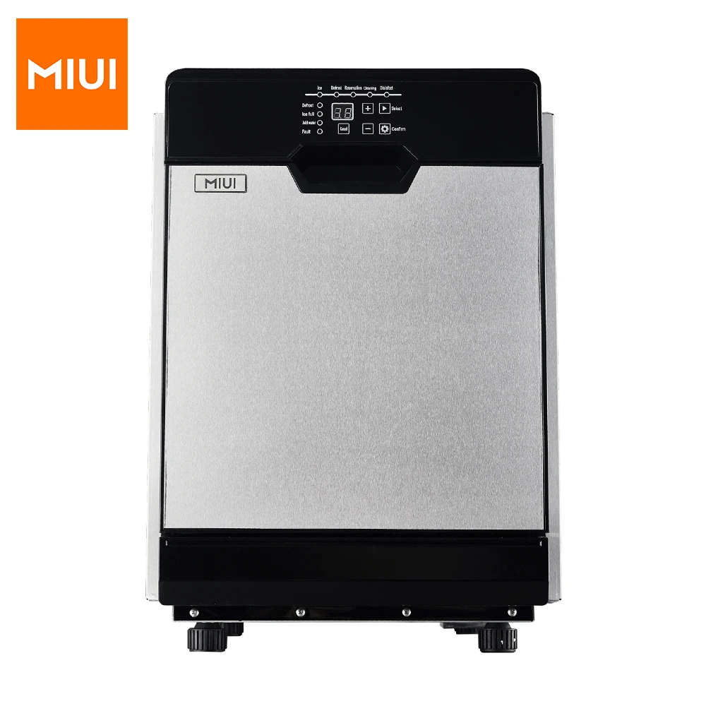 MIUI-máquina eléctrica de fabricación de cubitos de hielo, fabricante Industrial, comercial, exclusivo, entrega rápida, 495W