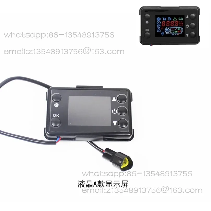 

Новый интеллектуальный индукционный переключатель отопителя для парковки, цифровая регулируемая стандартная панель, аксессуары для отопителя с ЖК-дисплеем