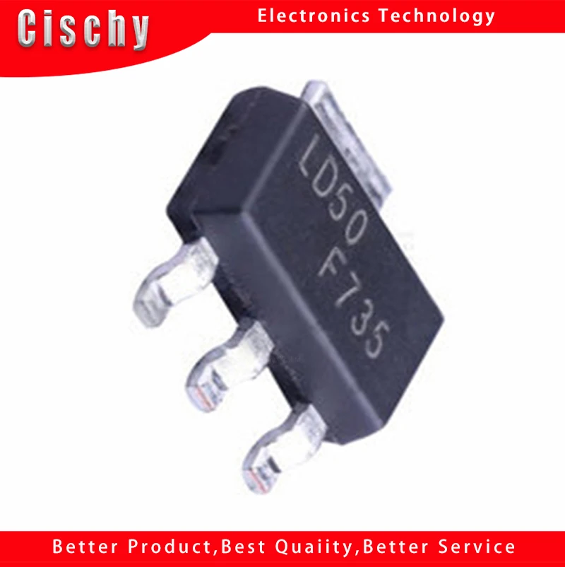 

10 шт./лот LD1117S50TR SOT-223 LD1117S50 SOT LD50 SOT223 в наличии