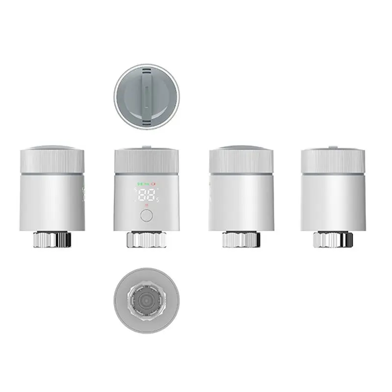 N84R Tuya Wifi Termostato Intelligente TRV Termostatico Valvola Del Radiatore Attuatore Controllo della Temperatura Casa Intelligente Voce Casa