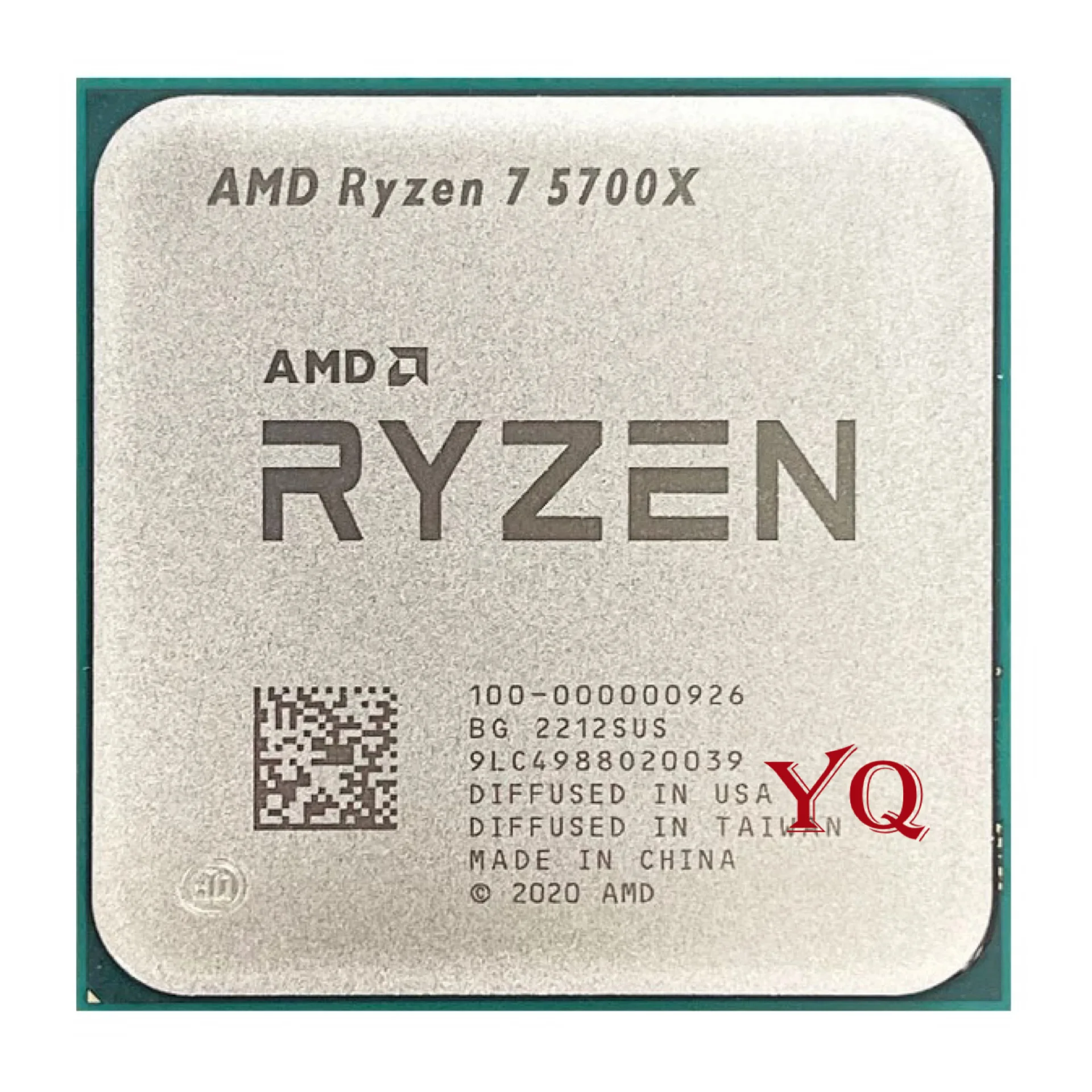 AMD Ryzen 7 5700X R7 5700X 3.4 GHz Eight-Core sixteen-Thread 65W CPU Processor L3=32M 100-000000926 Socket AM4