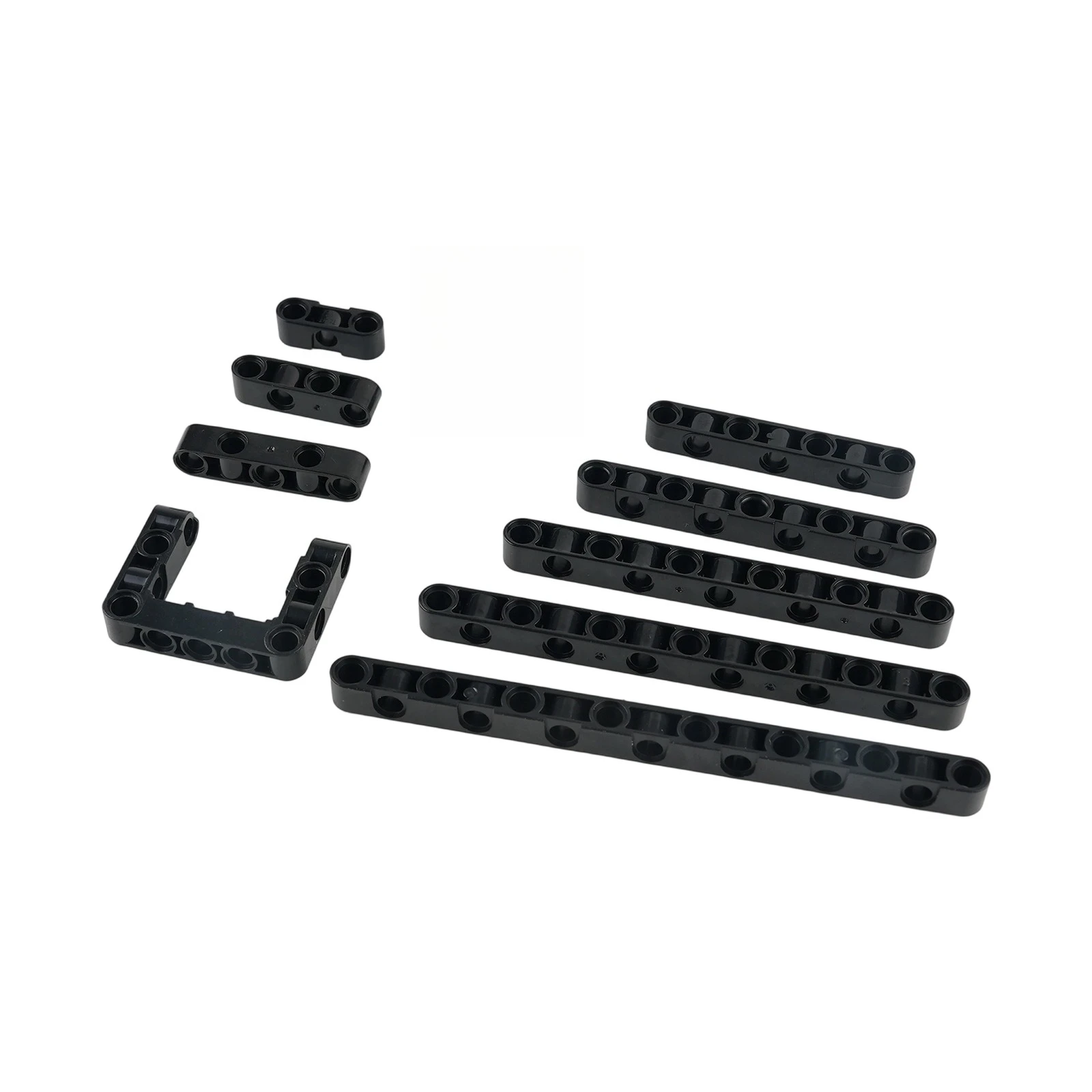 10 pièces technologie 2391 73507 71710 bras de levage de faisceau de direction trous perpendiculaires blocs de construction épais pièces 1x4 1x9 briques accessoire
