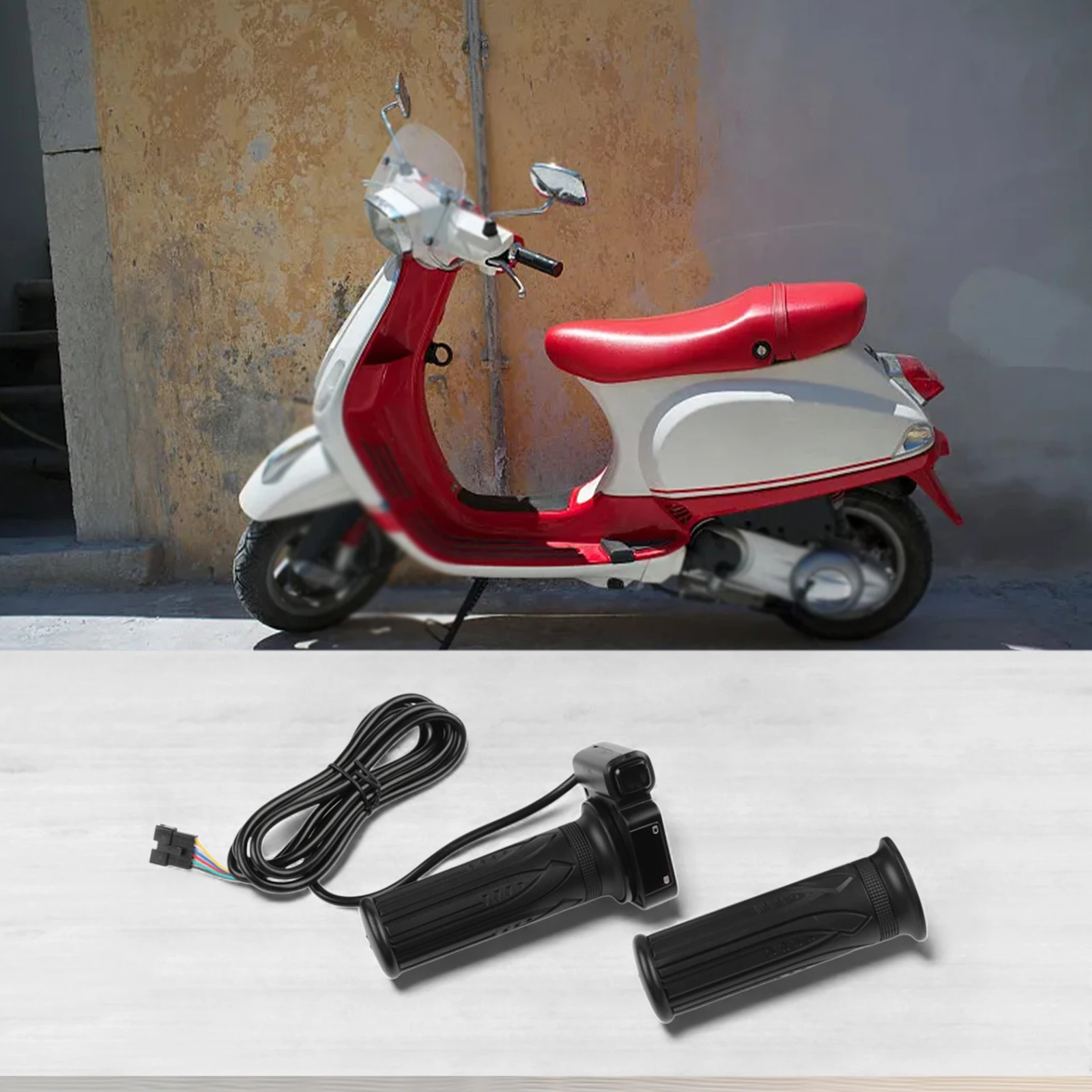 

Electric Bike Throttle Handle With Cruise Control And Battery Display For DYU D3F/D2F/C3/C4 For Jetson Bolt Pro For Atlas