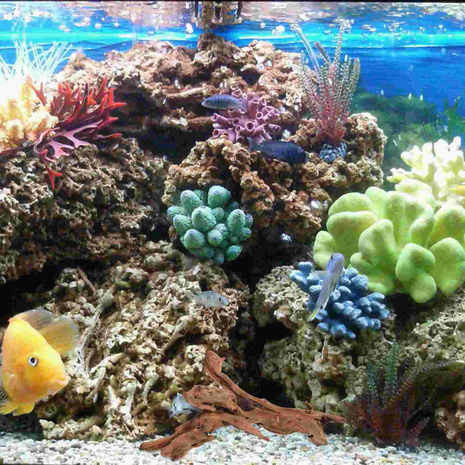 Aquarium Sunken Wood Fish Tank Underwater Dead-wood Rhododendron Root Wooden for