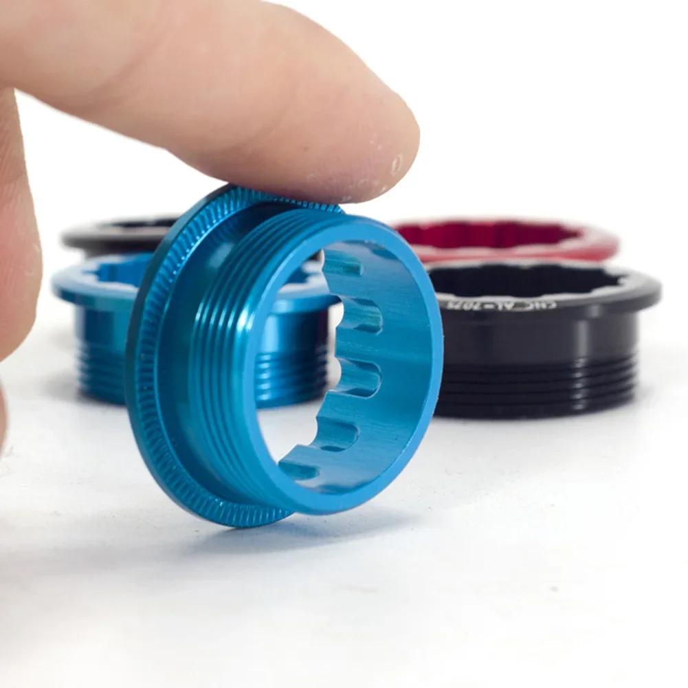 Bicycle Bike  MS12 Speed Freewheel Lock  Cover Hub Body For M6100  M7100 8100 Cassette  Cover Lock Ring  Fixing Bolt Accessorie