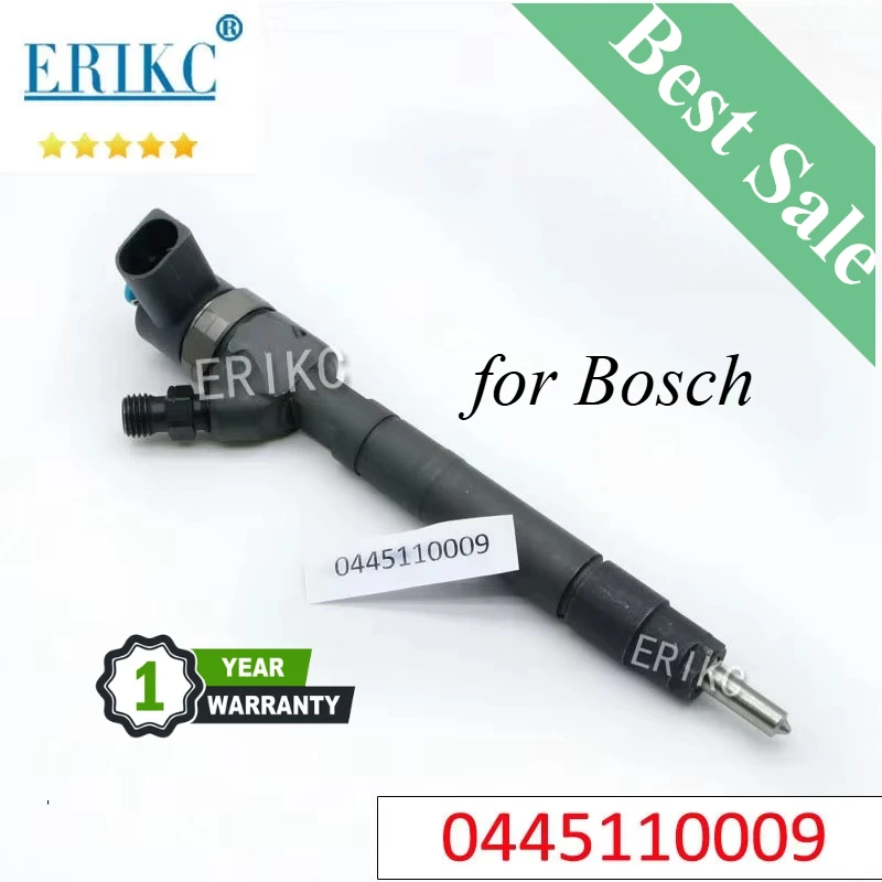0 445 110 009 Diesel Engine Fuel Injector 0445110009 Common Rail Injection Nozzle 0445 110 009 For  Mercedes 6110700487