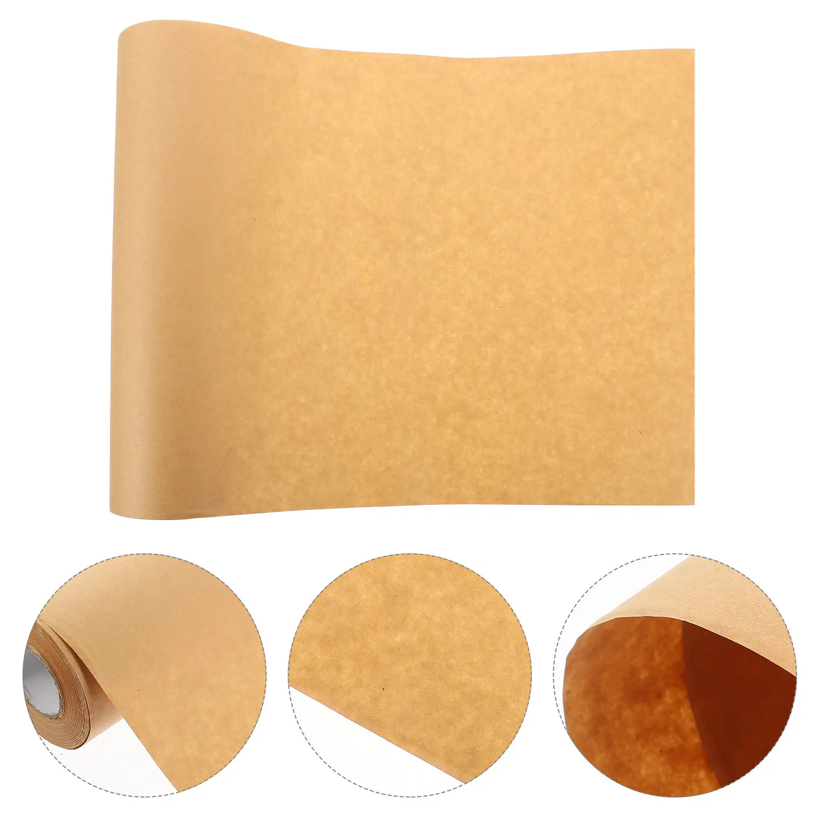 

1 Roll Kraft Paper Roll 30M Brown Wrapping Paper For Gift Packing Diy Craft Projects Flower Bouquet Decorative Wrap Material