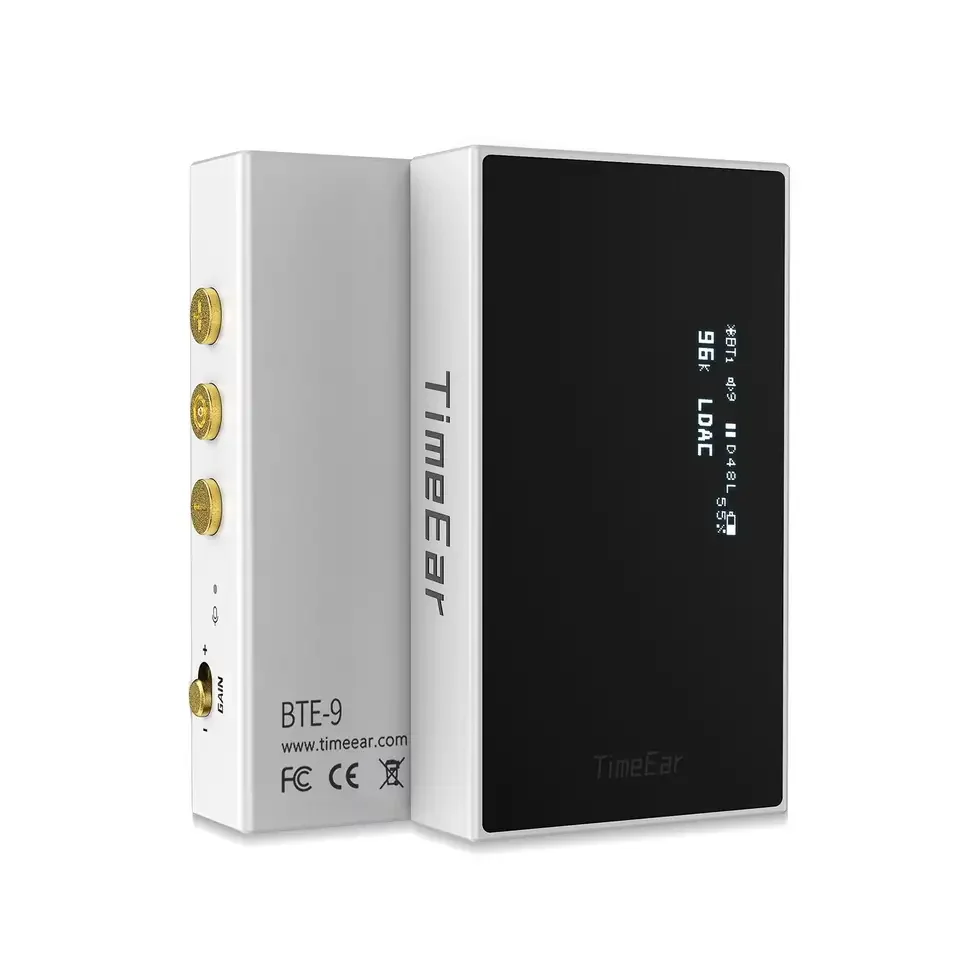 

TimeEar BTE-9 Headphone AMP Wireless Bluetooth DAC DAP HIFI Audio Amplifier Usb Dongle For Kz Moondrop Fiio Iem Earphones TEC-B1