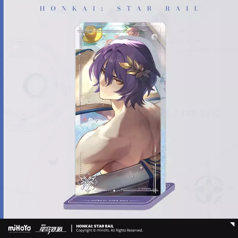 

Pre Sale miHoYo Official Honkai Star Rail Light Cone Series Acrylic Quicksand LiPai Ornament DANHENG Welt March 7th Cosplay