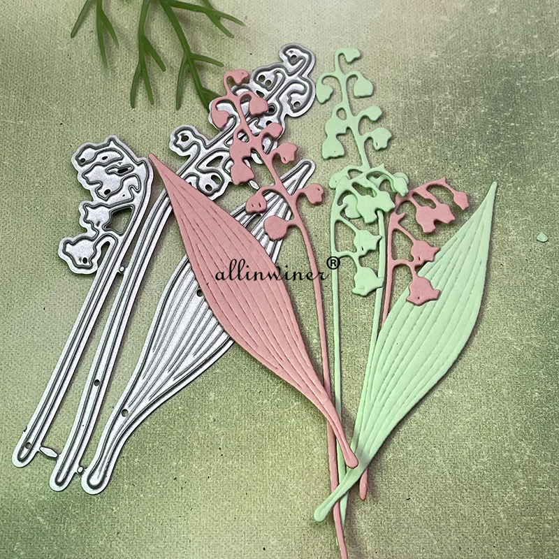 Plant decoration Metal Cutting Dies Stencils For DIY Scrapbooking Decorative Embossing Handcraft Die Cutting Template