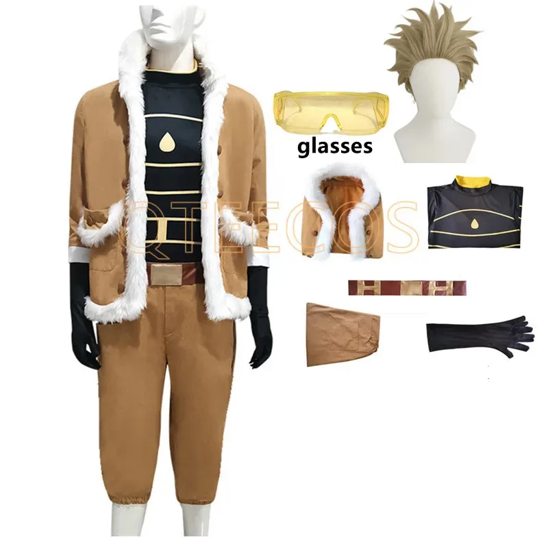 

LQAnime My Hero Hawks Cosplay Costume Takami Keigo Suit Halloween Carnival Party Outfits For Men