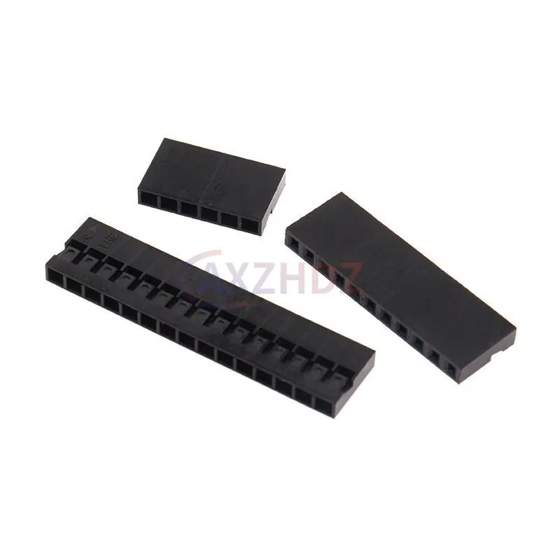 50PCS 2.0MM Double Row Dupont Shell Dupont Cable Case Dupont Plug Dupont Connector Plastic Shell Jump Line Shell