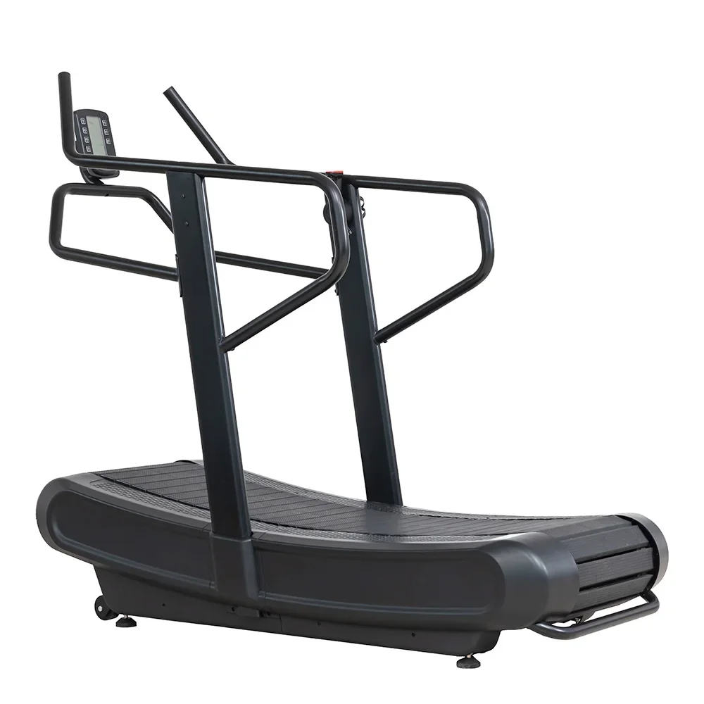 Wholesale Price Cardio Training Running Machine Electric & Manual Non Motorized Curved Treadmill for Exercise