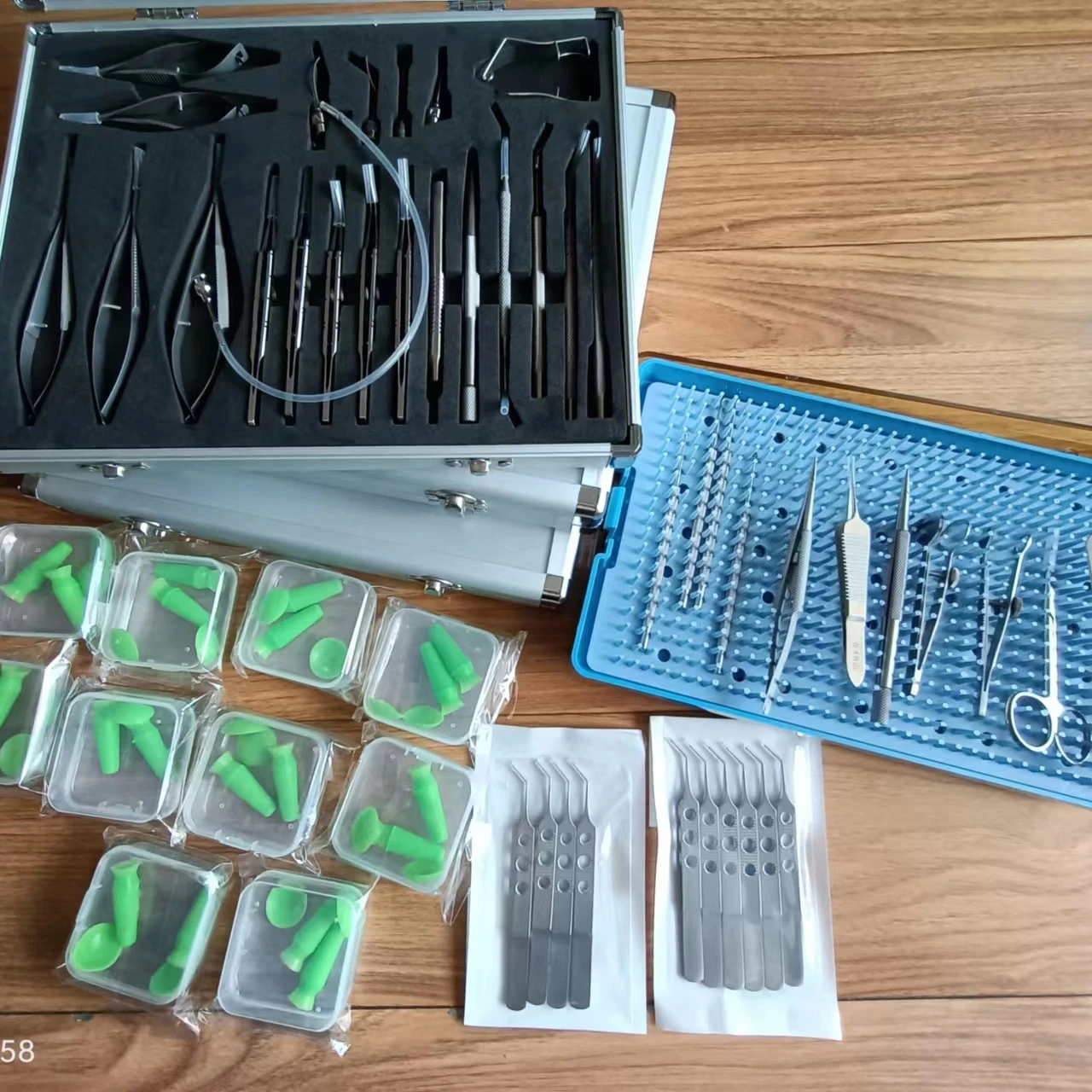 21pcs Ophthalmic Surgical Kits Set Fine Stainless Steel Cataract Set for Cataract Surgery