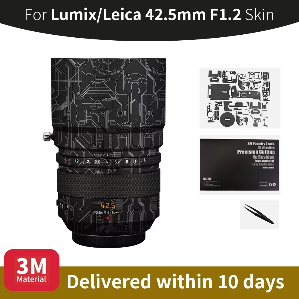 pour-panasonic-lumix-425mm-peau-lumix-425mm-f12-asph-lentille-de-camera-peau-anti-rayures-autocollant-d'objectif-de-camera-film-de-protection