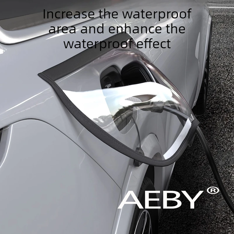 

AEBY For BYD Atto 2 2024-2025 Charger Gun Rain Cover,All Weather Protection,Portable,Dustproof Protector Outdoor Charging