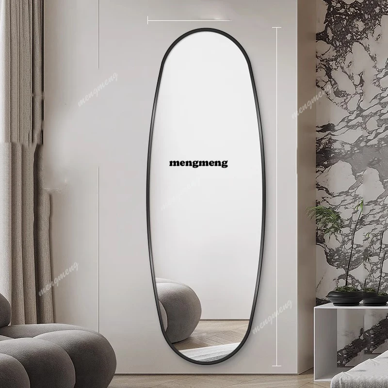 Modern Wall Mirror Living Room Decoration Full Body Girls Men Long Luxury Bathroom Bedroom Mirror Funky Espelhos Home Products