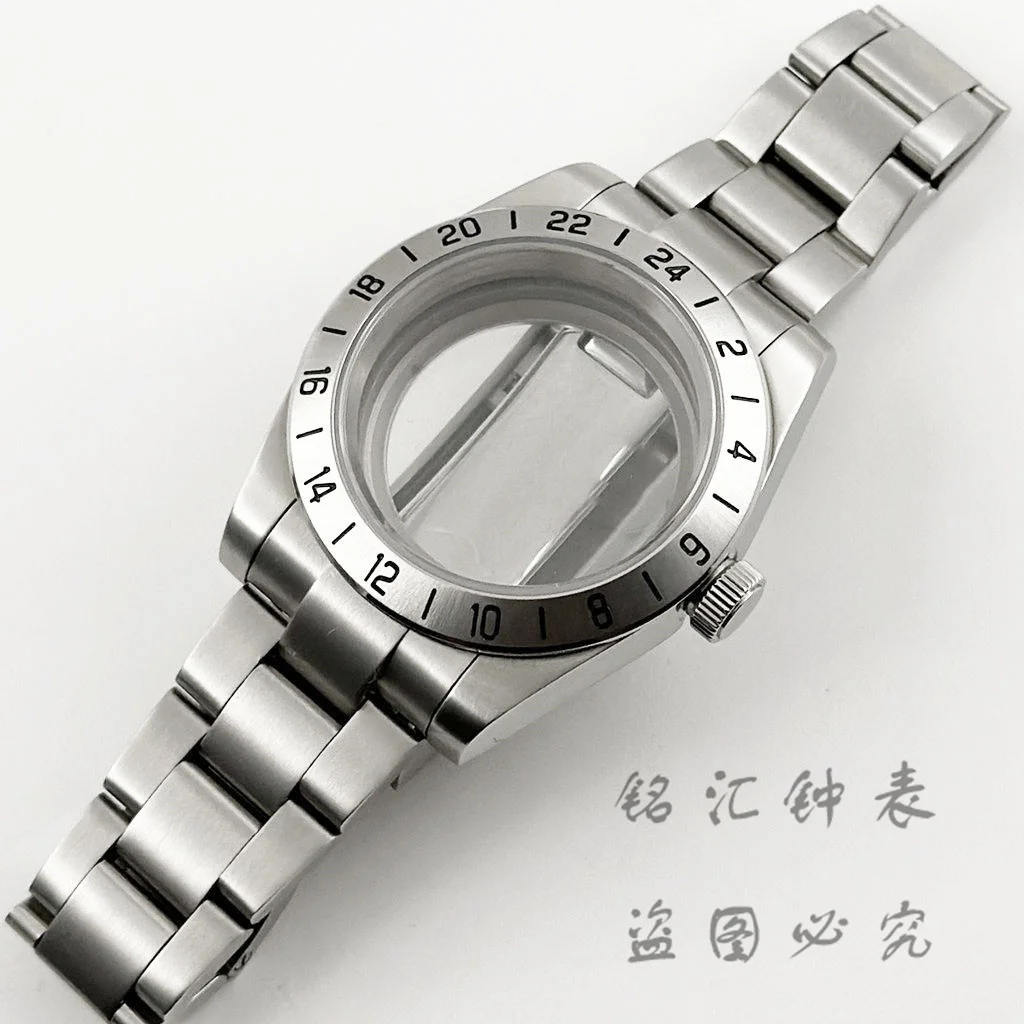 

Корпус для часов Bay Series NH35 39 мм с браслетом Oyster, сапфировым стеклом и водонепроницаемостью, совместимый с механизмами NH34, NH35, NH36, NH38, NH70, ETA2824.