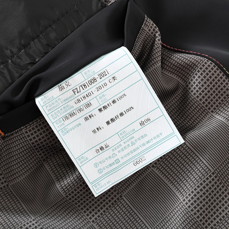 2025 Autumn Men Black Jacket Stand Collar Zipper Open Design Essential Coat Smart Casual Business Office Daily Excutive Outfits