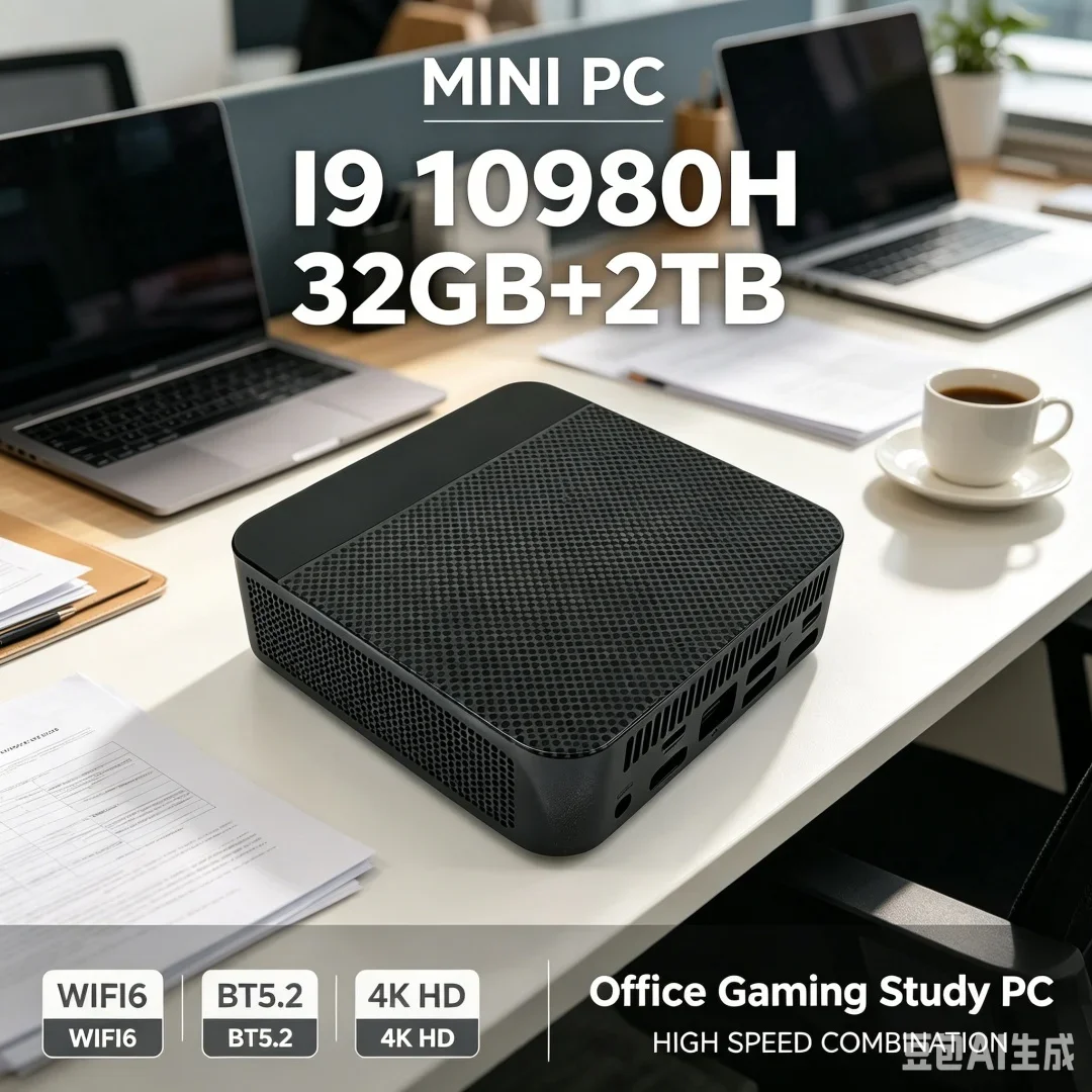 2026 Mini PC Gaming Intal Core I9 10980HK  WIFI 6 BT5.2 Special Computer Windows 11 Pro SSD 1TB RAM 16GB 32GB PC Gamer view 4