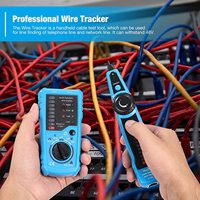 BSIDE Network Cable Tester Detector RJ11 RJ45 Cat5 Cat6 Telephone Wire Tracker Tracer Toner Ethernet LAN Line Finder FWT11
