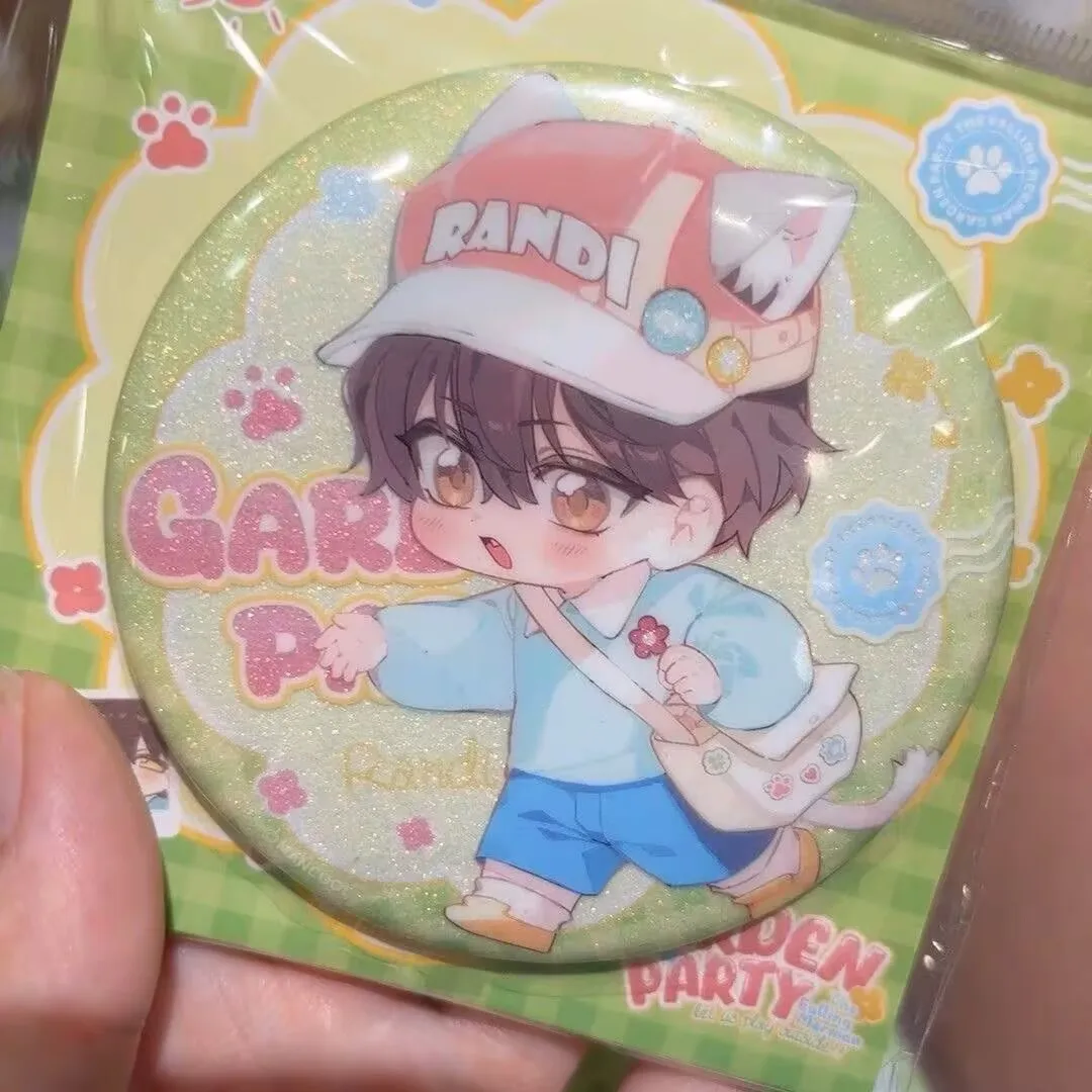 Mermaid Fallen New Homemade Yu „Lanbo Bai Chu Nian“-Abzeichenstange, umgebende Fans, Getreidegeschenk, Brosche für Freunde