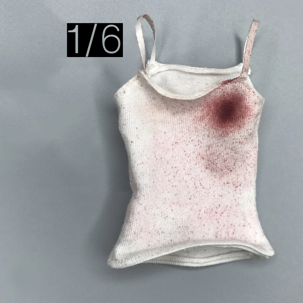 

In Stock For Sale Scale 1/6th SWTOYS FS033 Female Girl Vest Residents Vest with Dirty Effect Accessories For 12" Doll Figure DIY