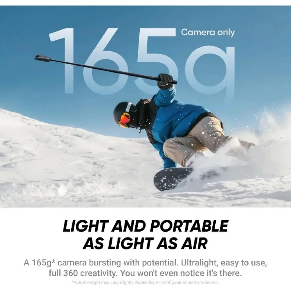 Sports Camera Skiing Anti Shake Waterproof Cycling Camera 360 Degree Panoramic View Motorcycle Bicycle Sports Vlog Shooting