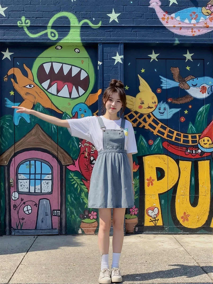 

Джинсовое платье-русалка без рукавов на тонких бретелях, прозрачное мини-платье для женщин, осеннее, для торжественных мероприятий, с высокой талией, с необработанными краями и бахромой, в стиле Ins