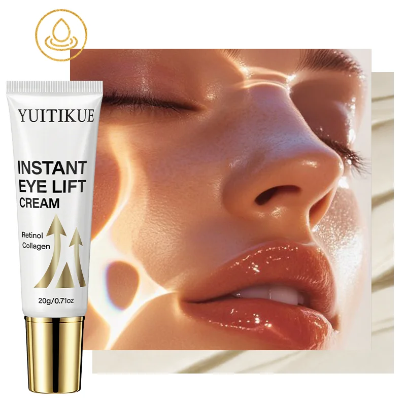 YUITIKUE Instant Eye Lift Cream, 20g Retinol Collagen Eye Cream for Firming Tightening Under Eyes & Reducing Fine Lines