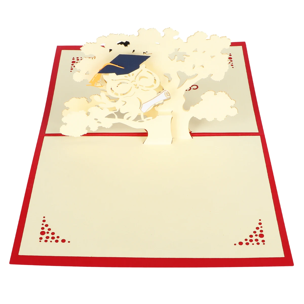 

1 Pc 3D Graduation Greeting Cards Handmade Up Graduation Blessing Cards Graduation Gift for Schoolmates