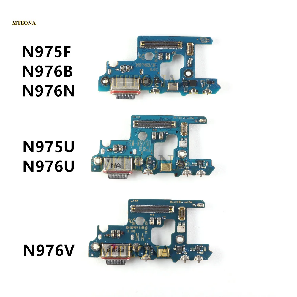 Для Samsung Galaxy Note 10+ Note10 Plus N976V N975U N976B N976U USB-порт для зарядки док-станции, гибкий разъем порта быстрой зарядки