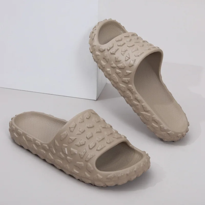 

48-49 extra large size cool slippers women's summer new home indoor male couple drag