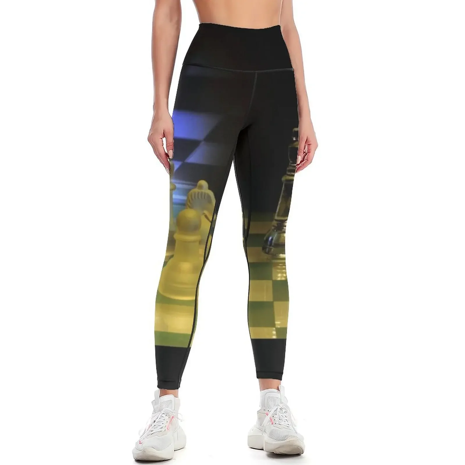 

Chess Pieces Leggings Sportswear woman gym sports for gym legging push up jogging pants Womens Leggings