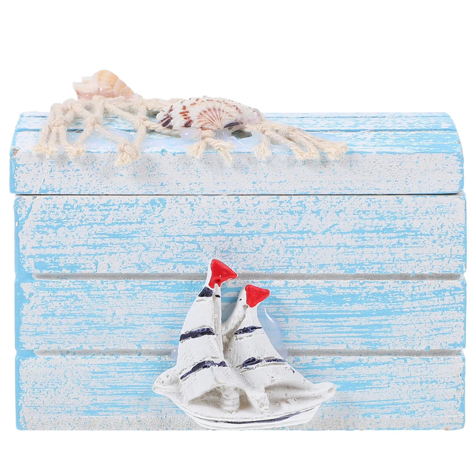 

Small Wooden Jewelry Case with Lid Vintage Design Organizer Box for Necklace Earring Bracelet Ring Storage Decorative Table