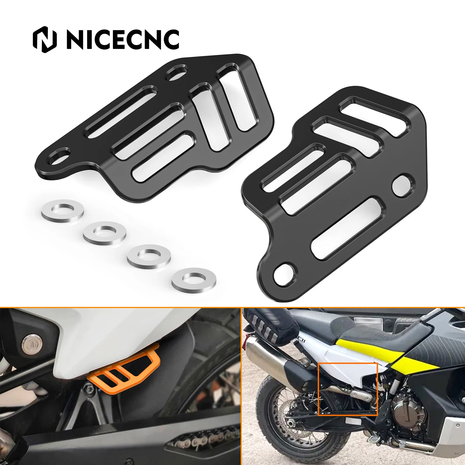 

Для 22-23 Husqvarna Norden 901, сумки без ракеток, ременный крючок, кронштейны для крепления багажа для KTM 790 890 Adventure R/Rally 19-22