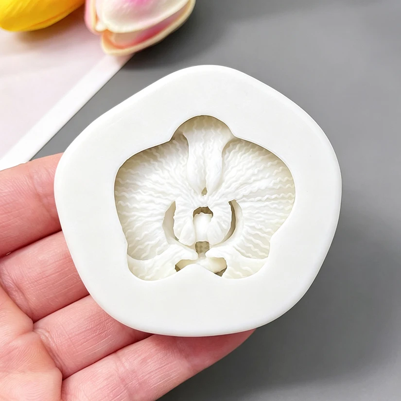 Moth Orchid  Silicone Cake Baking Mold Sugarcraft Cupcake Baking Mould Resin Tools Fondant Cake Decorating Tools