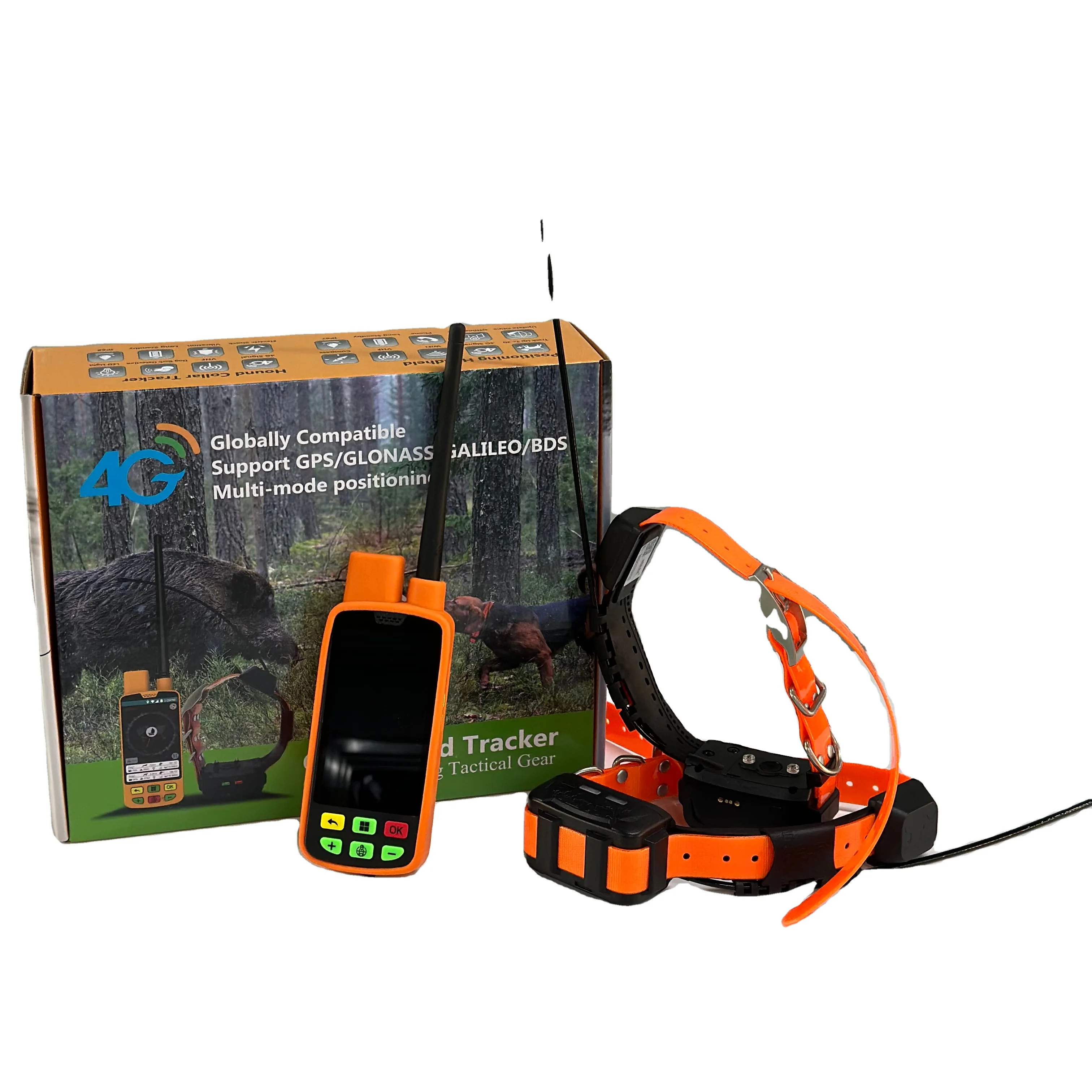 Hot Sell Waterproof Hunting Gps Dog Tracker Beeper Collars Hound Tracking System Track up to 20 Dogs