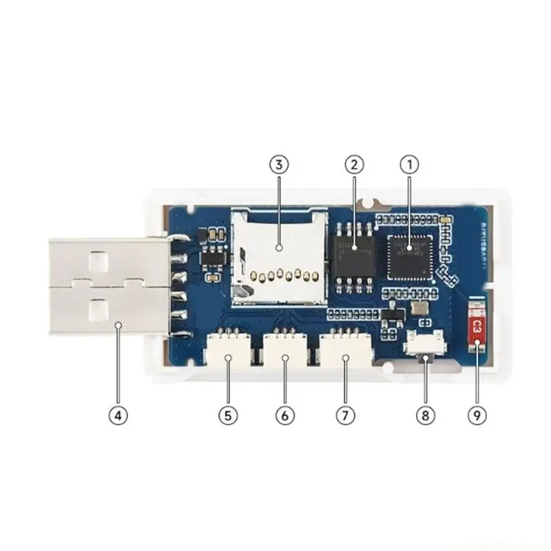 wifi6-efficient-development-board-combined-114inch-lcd-panel-for-programming