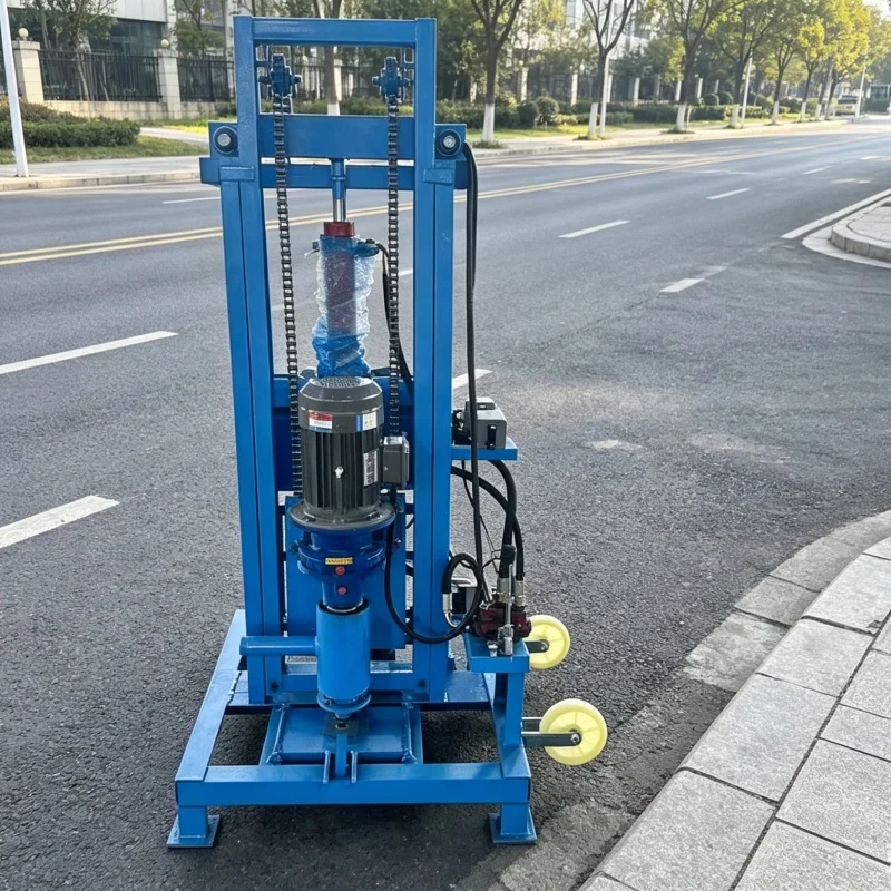 Customized New Water Well Drilling Rig, Wheeled & Crawler Dual Configuration Drilling Rig, Deep Water Well Drilling Equipment