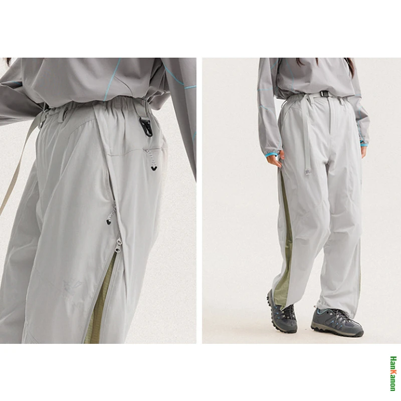 Outdoor Softshell Pants: Lightweight, Quick-Dry, Water-Resistant, Anti-Tear Mountaineering Trousers for Men & Women