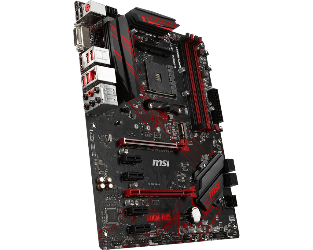 B450 Motherboard AM4 For RYZEN 5 5600G cpus MSI B450 GAMING PLUS Motherboard DDR4 128 GB SATAIII PCI-E 3.0 USB 3.2 M.2 ATX