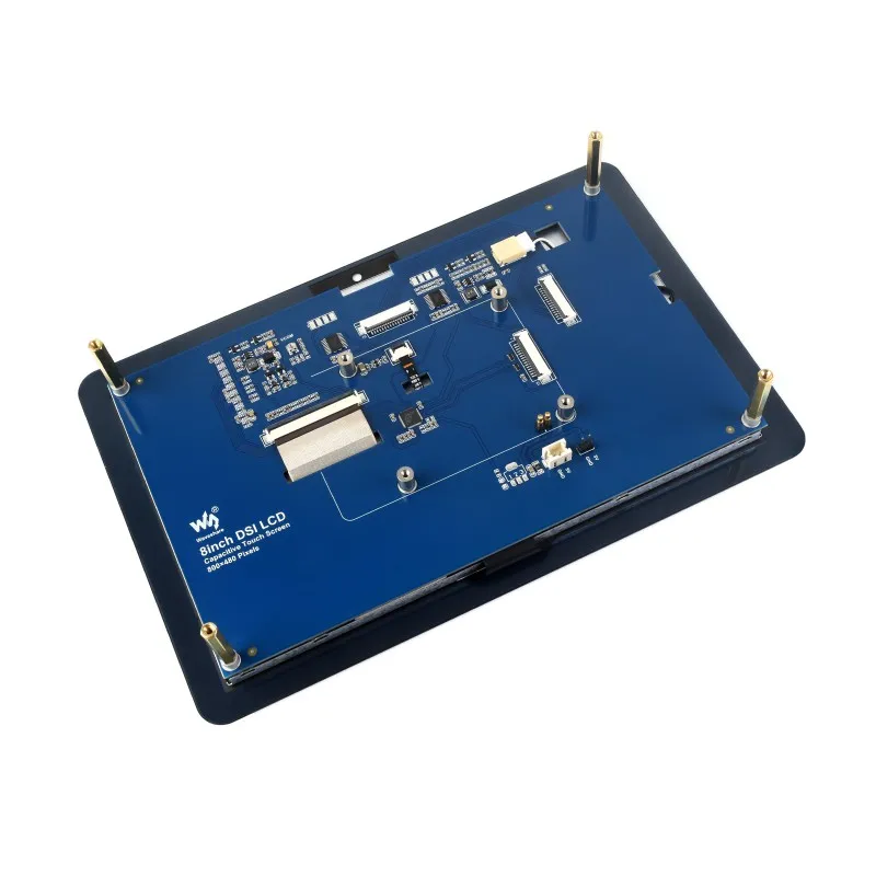 8inch Capacitive Touch Display for Raspberry Pi, with 5MP Front Camera, 800×480, DSI