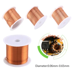 bakır lake tel0.06mm - 0.65mm kablo Bakır tel Elektromanyetik tel Emaye bakır sarma teli Bobin bakır tel